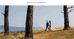Desktop Screenshot of notephotography.com